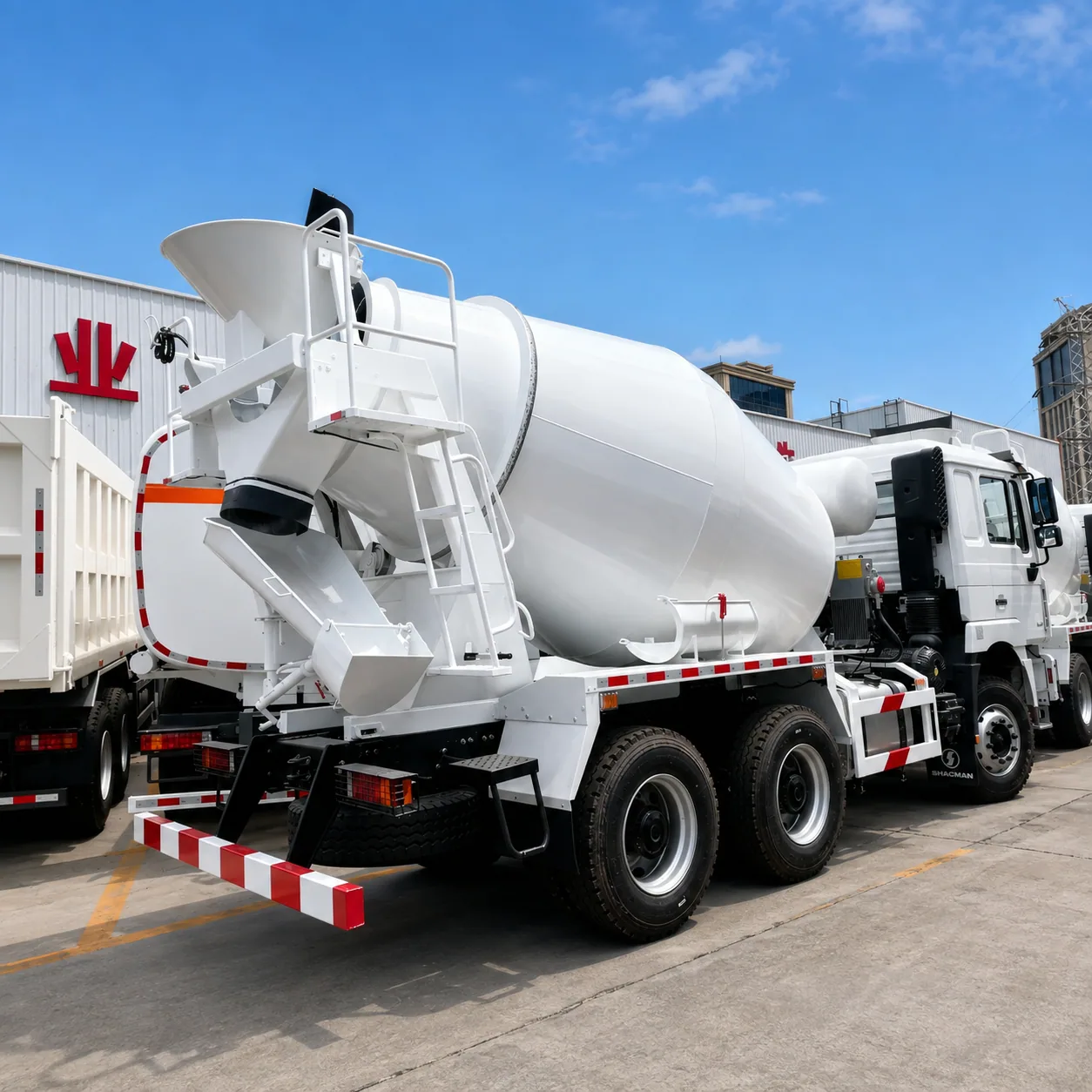 SHACMAN F3000 Concrete Mixer Truck 340 / 375 / 380 / 400 / 420HP 8 / 10 / 12 / 14 / 16CBM Available detail photo