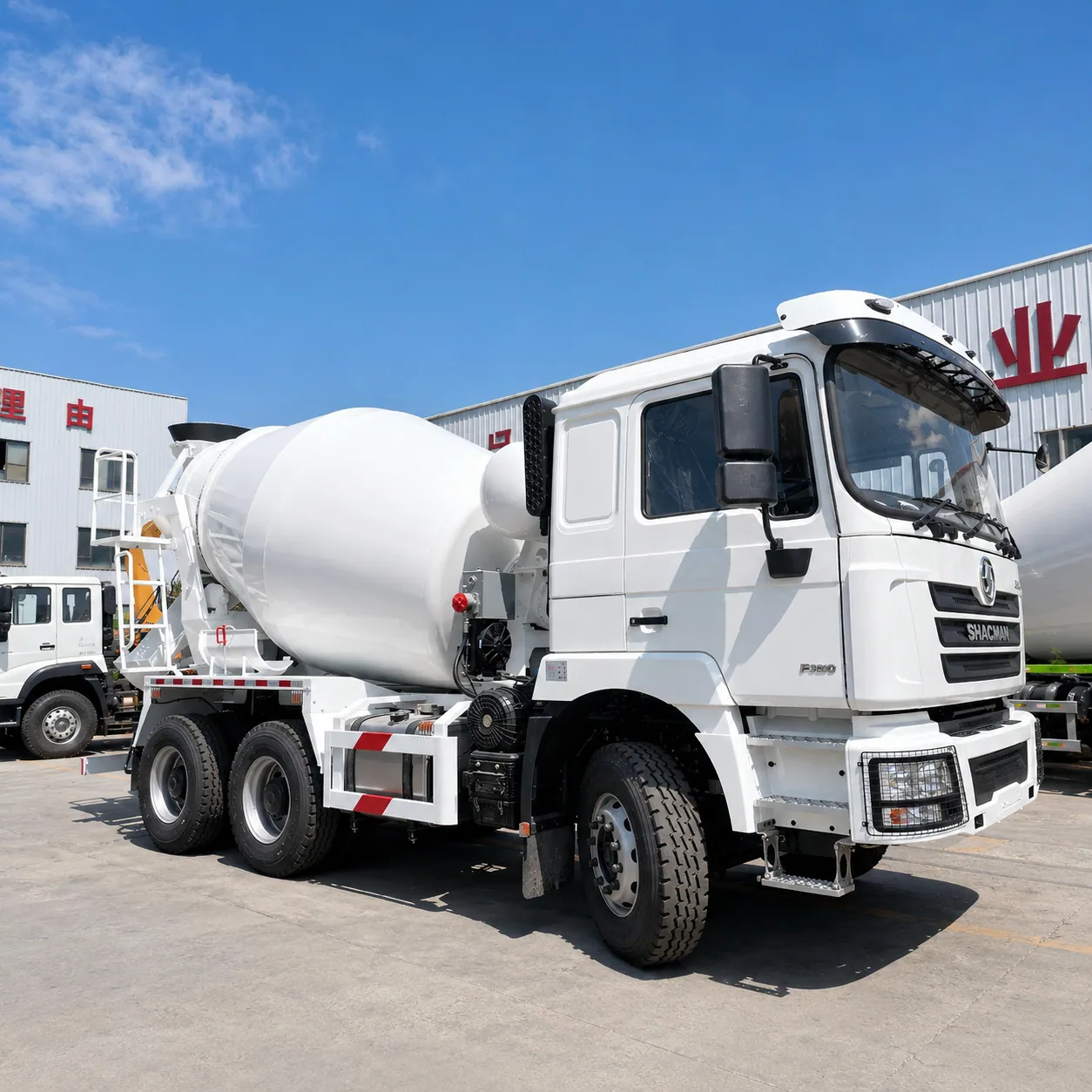 SHACMAN F3000 Concrete Mixer Truck 340 / 375 / 380 / 400 / 420HP 8 / 10 / 12 / 14 / 16CBM Available detail photo