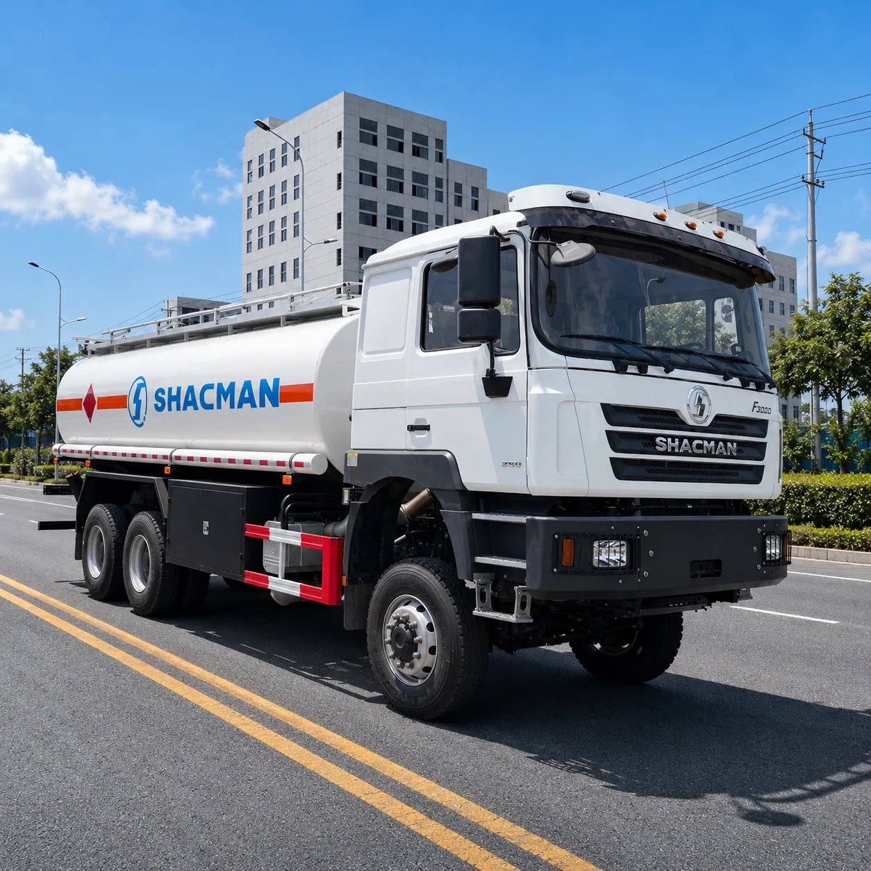 SHACMAN F3000 Fuel Tanker Truck 340 / 375 / 380 / 400 / 420HP 15 / 20 / 25 / 30CBM Available product display