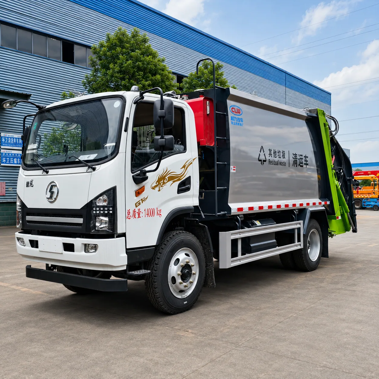 SHACMAN Garbage Compactor Truck 180 / 240 / 270 / 340 / 380HP 8 / 10 / 12 / 16 / 20CBM Available photo 1