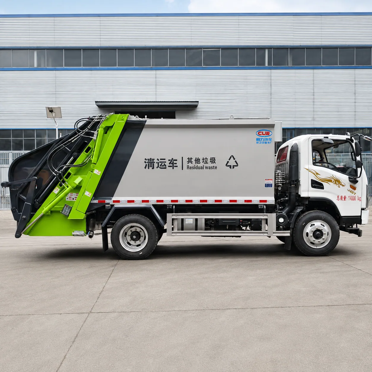 SHACMAN Garbage Compactor Truck 180 / 240 / 270 / 340 / 380HP 8 / 10 / 12 / 16 / 20CBM Available product display