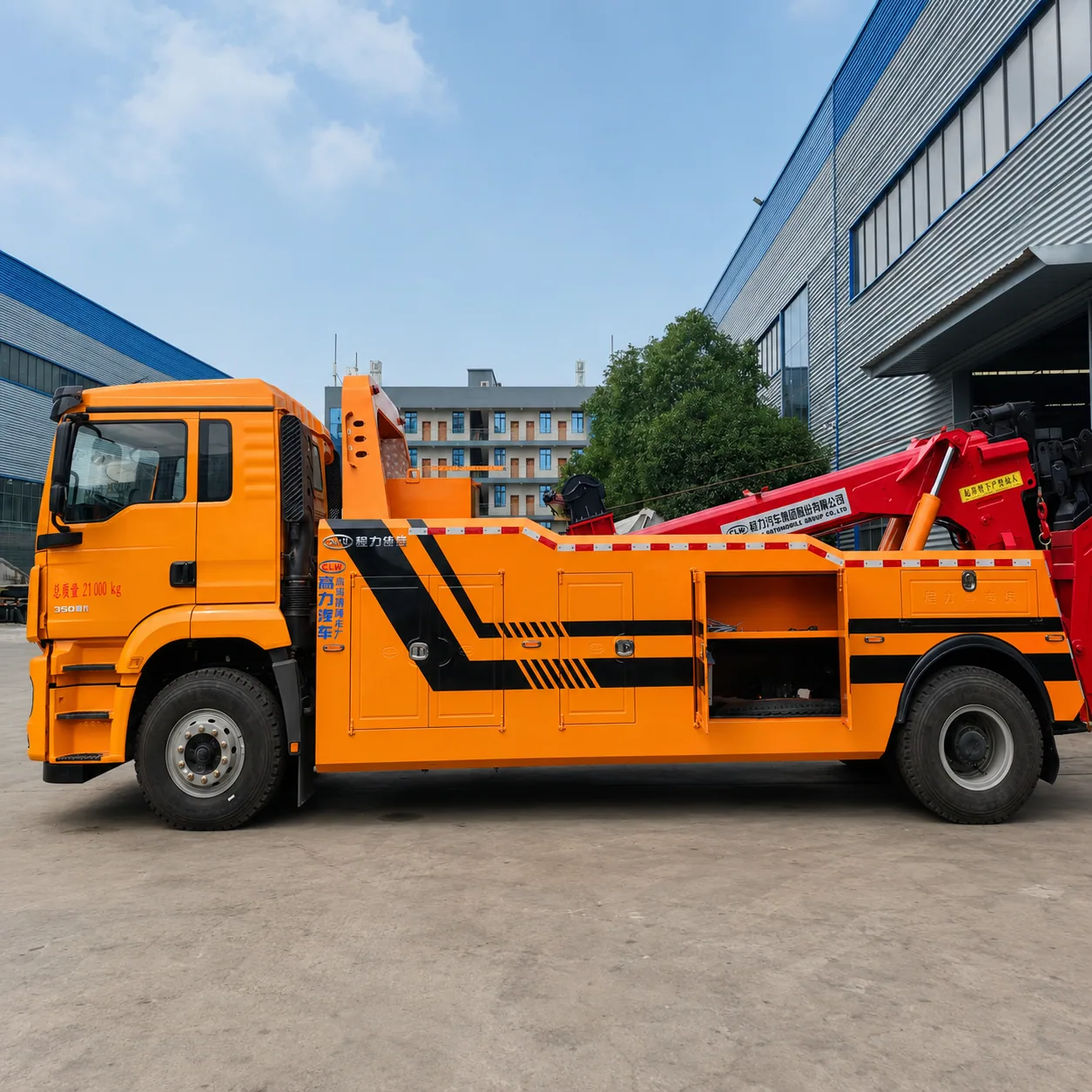 SHACMAN Heavy Duty Recovery Truck 340 / 380 / 400 / 430 / 460HP 20 / 25 / 30 / 40 / 50T Available product display