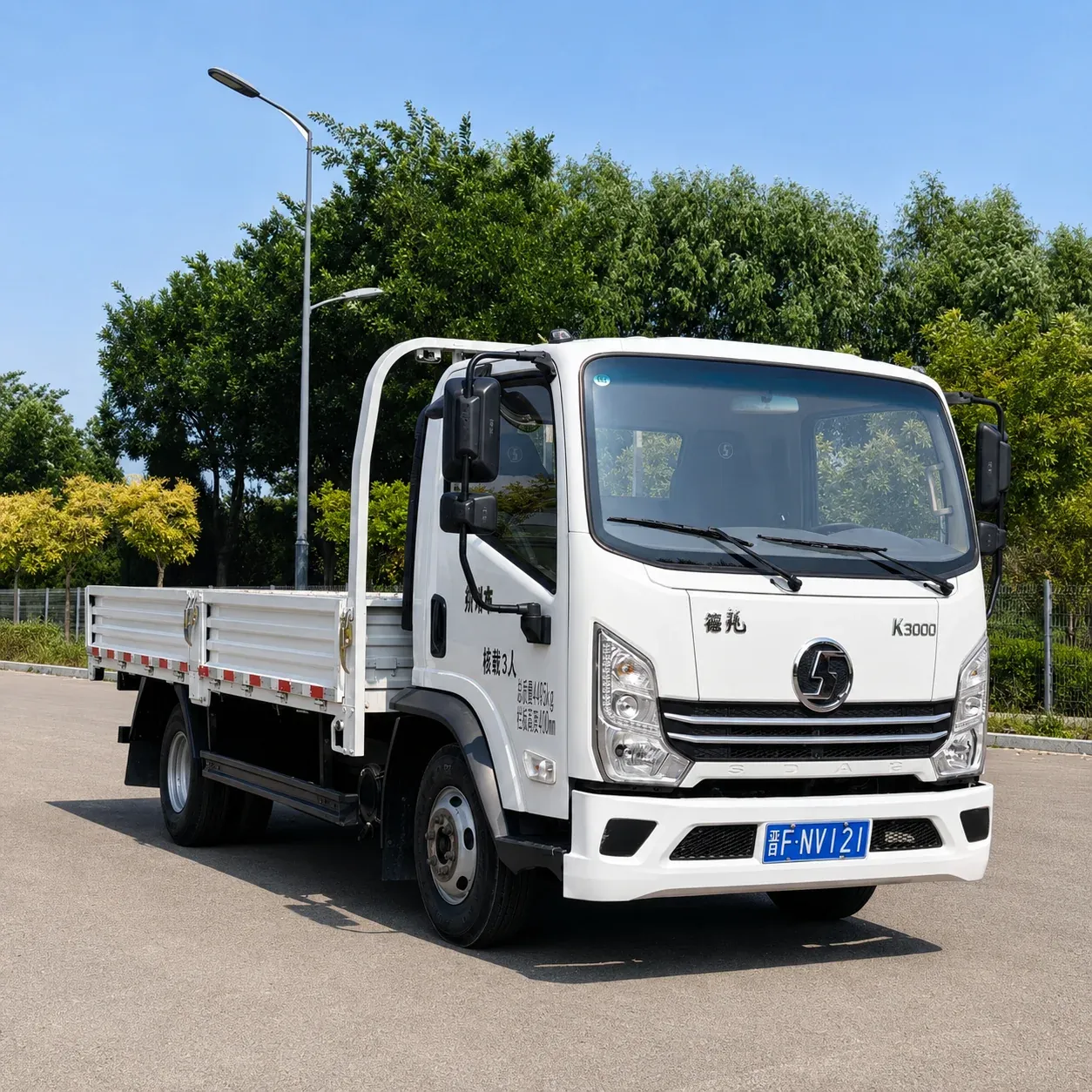 SHACMAN K3000 4×2 Dropside Cargo Truck 110 / 130 / 150 / 160HP Available detail photo
