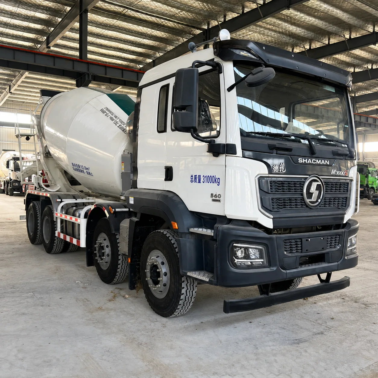 SHACMAN M3000 Concrete Mixer Truck 300 / 340 / 375 / 380HP 8 / 10 / 12 / 14CBM Available detail photo