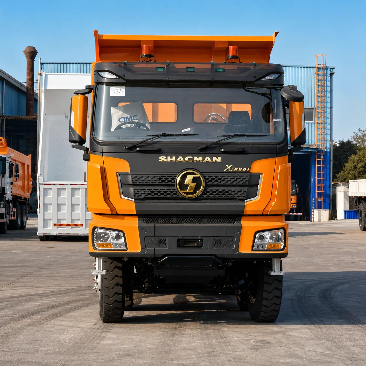 Shacman X3000 8×4 Dump Truck 430 / 460 / 500 / 550HP Available detail photo