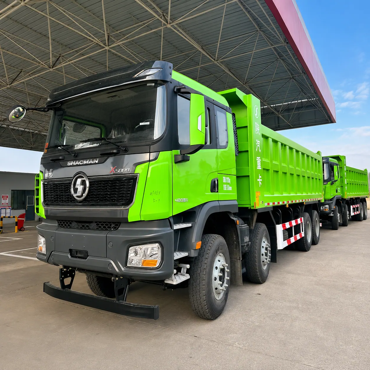 Shacman X5000 8×4 Dump Truck 430 / 460 / 500 / 520 / 550HP Available photo 1