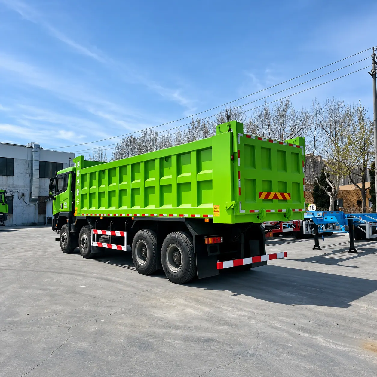 Shacman X5000 8×4 Dump Truck 430 / 460 / 500 / 520 / 550HP Available detail photo