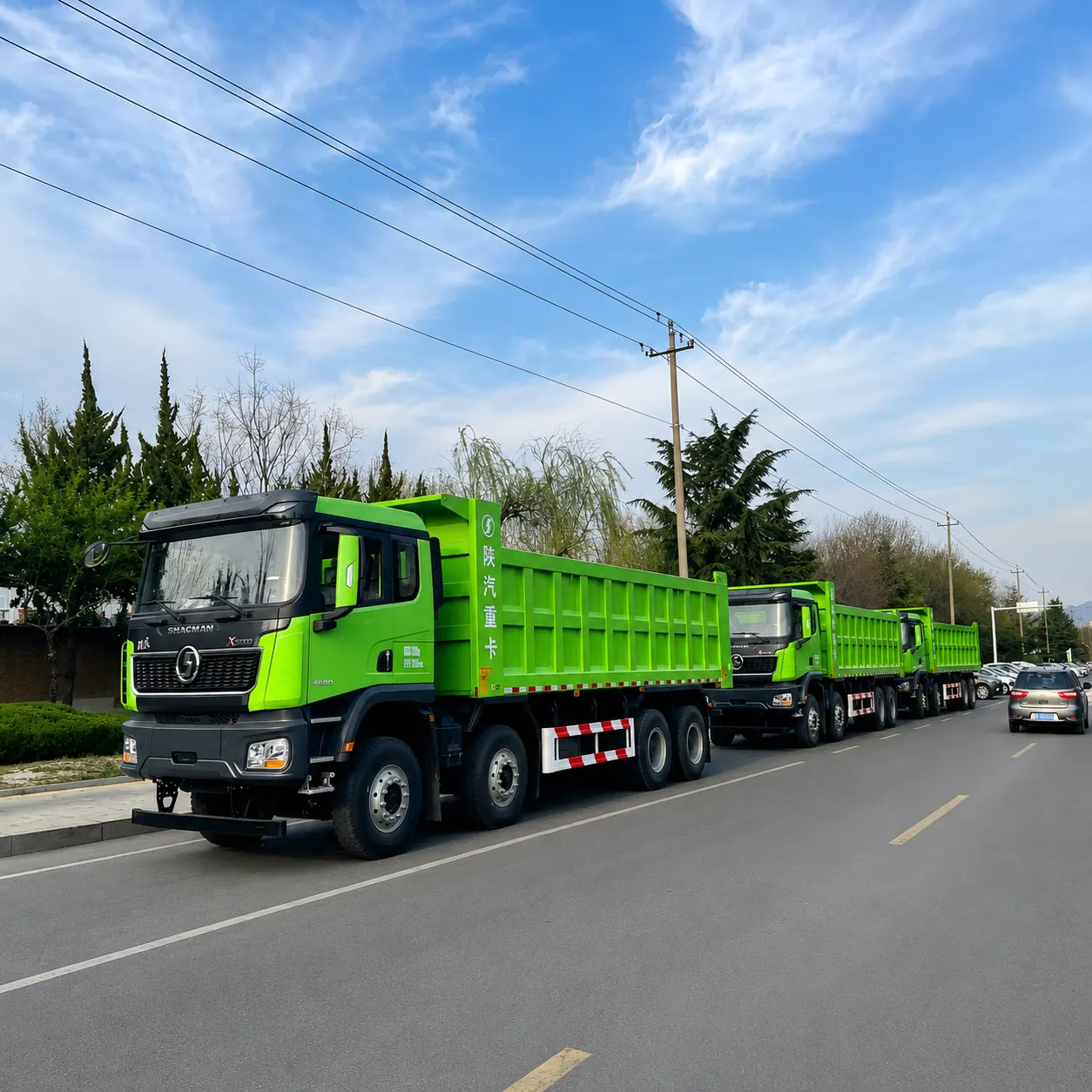 Shacman X5000 8×4 Dump Truck 430 / 460 / 500 / 520 / 550HP Available detail photo