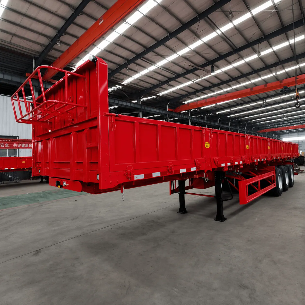 Side Tipper Semi-Trailer detail photo