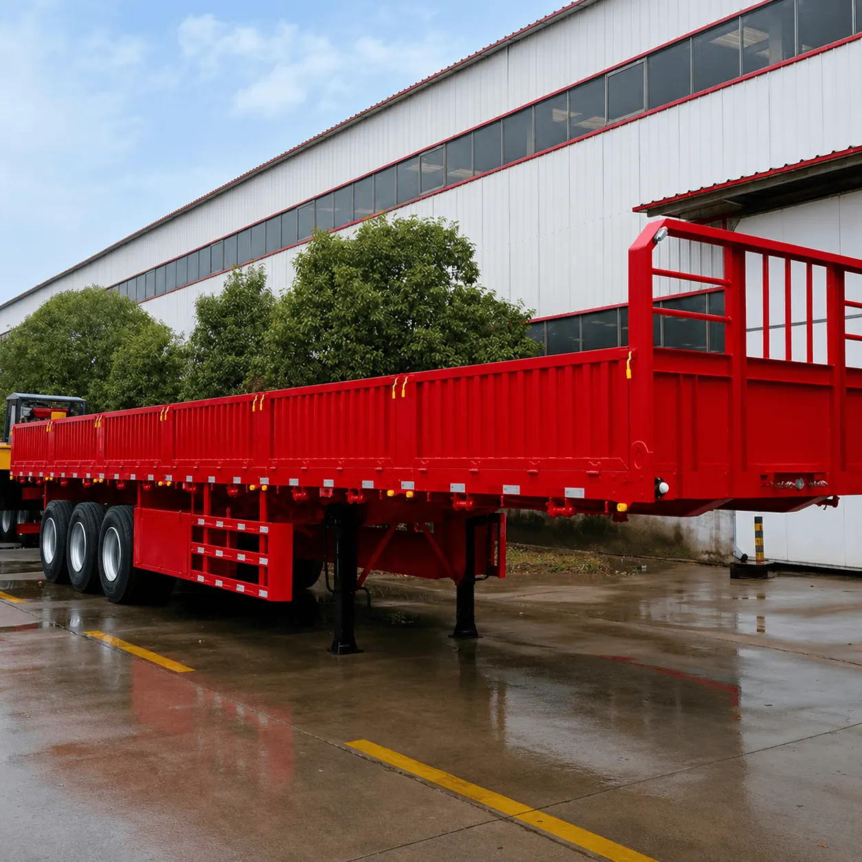 Side Tipper Semi-Trailer detail photo