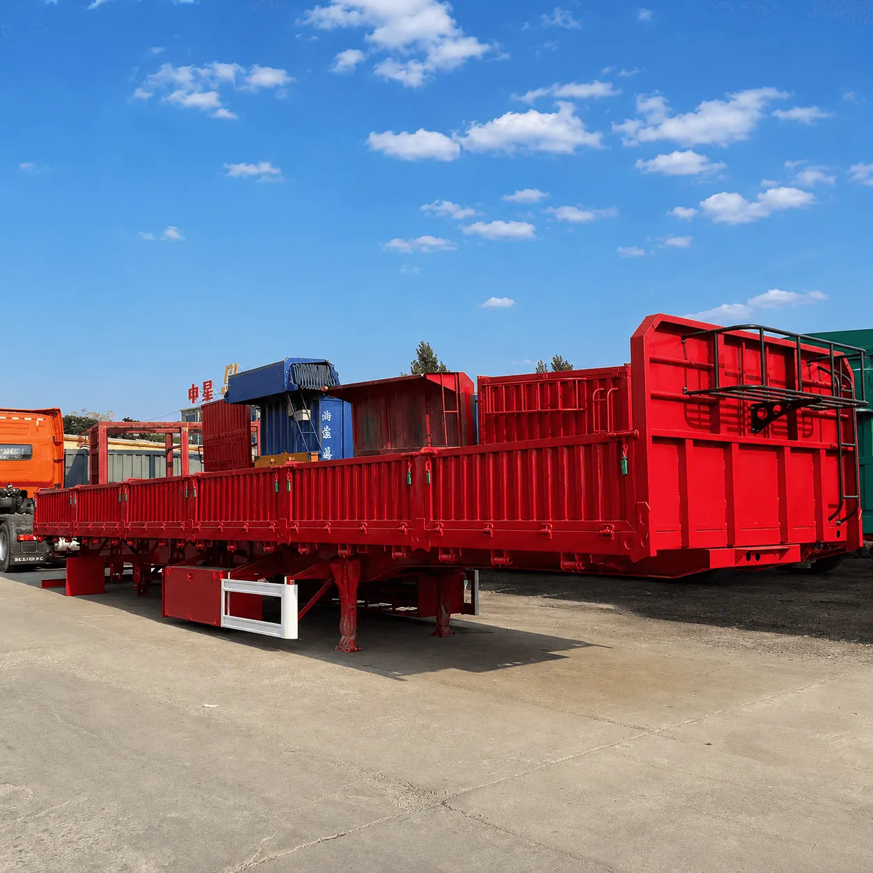 Side Tipper Semi-Trailer product display